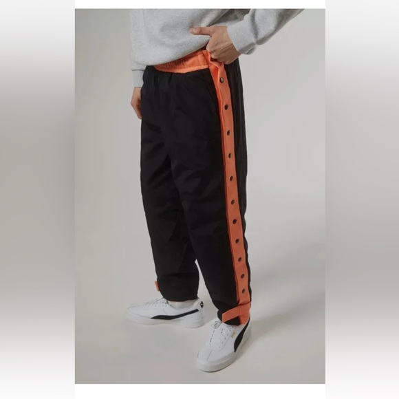NEW WITH TAGS Puma Men's Orange Cotton Baseline Reversible Track Pant Size XL - Picture 5 of 8